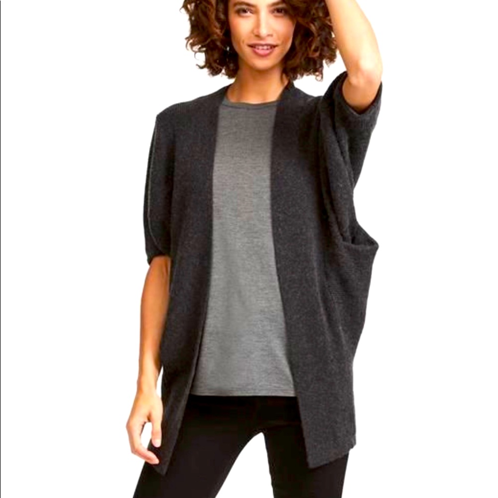 R Label Cozy Cocoon Cashmere cardigan sweater s/m
